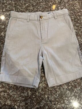 Vineyard Vines Boy’s seersucker Light Blue Pinstripe Shorts